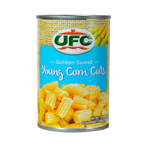 UFC Sliced Young Corn 425g